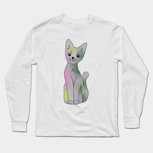 Nettes Kätzchen Long Sleeve T-Shirt